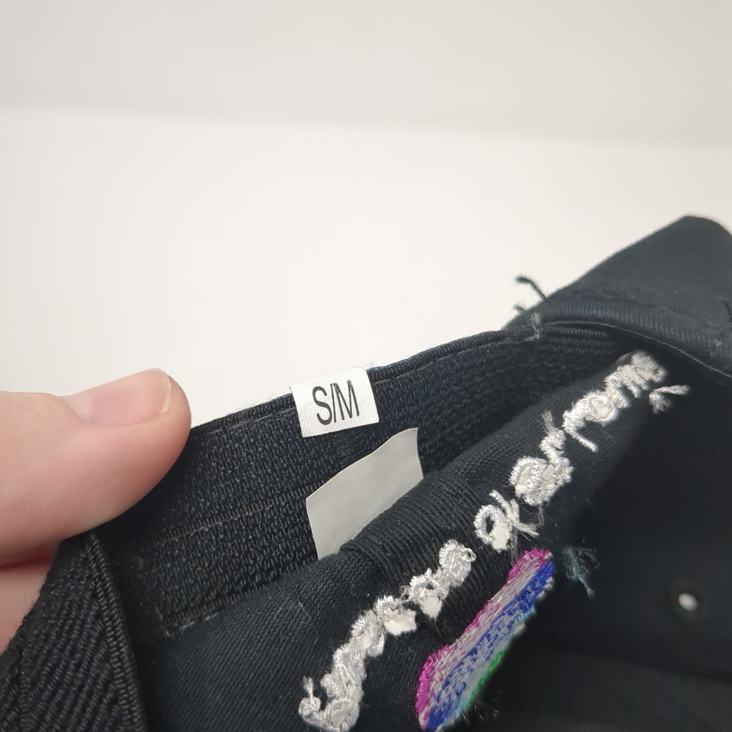 Woof Stray Rescue of St. Louis Fitted Hat Black Medium Cap America