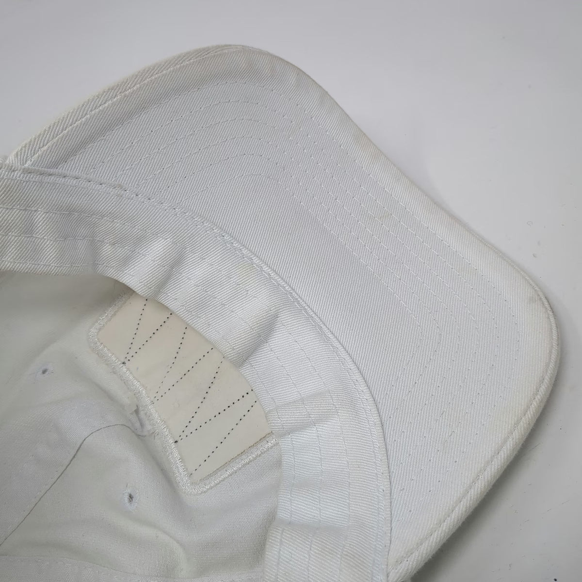 Dasani Mouthwatering Summer White Baseball Cap One Size Slideback Patch Hat