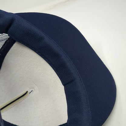Otto Trucker Hat Blue OSFM Tuck Go For The Glory Fighter Jet Scrambled Eggs Mesh
