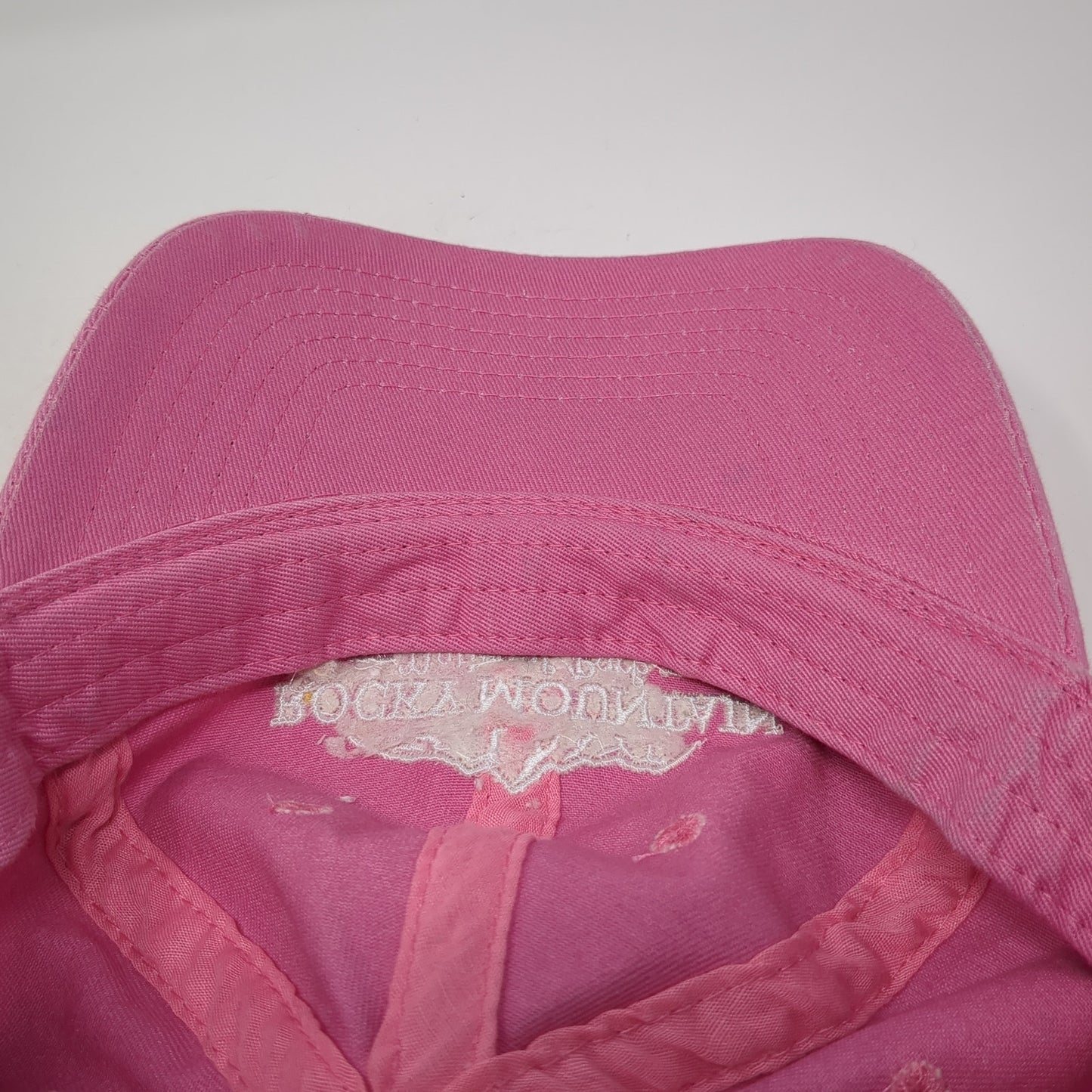Rocky Mountain National Park Strapback Hat Pink One Size Adjustable Ouray