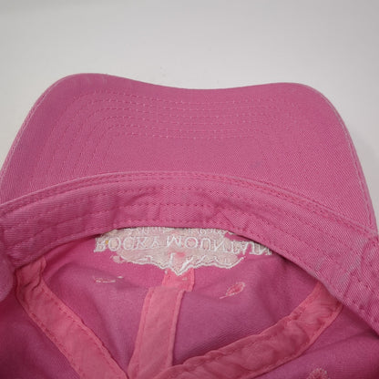 Rocky Mountain National Park Strapback Hat Pink One Size Adjustable Ouray