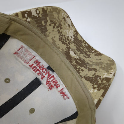Tulsa Air Specialists Inc Strapback Hat Camo One Size Outdoor Cap