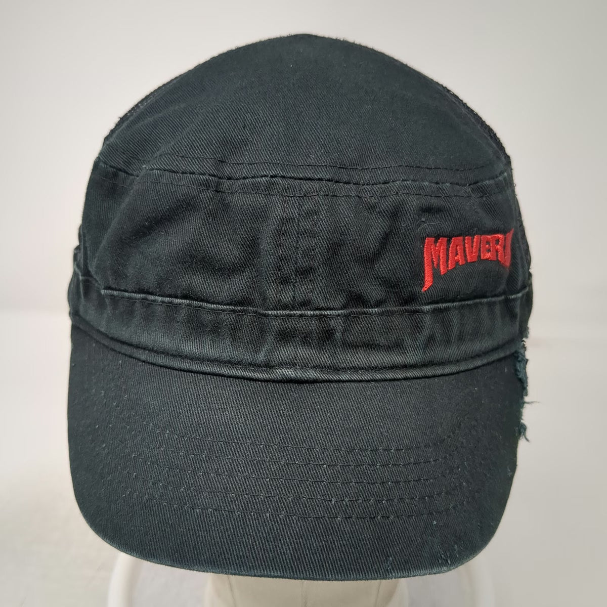 H3 Sportgear Army Cap Black One Size Maverik Mesh Back Gas Station Strapback Hat