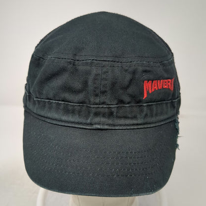 H3 Sportgear Army Cap Black One Size Maverik Mesh Back Gas Station Strapback Hat