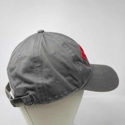 Under Armour NCAA Boston University Cap Gray One Size Slideback BU Logo Red Hat