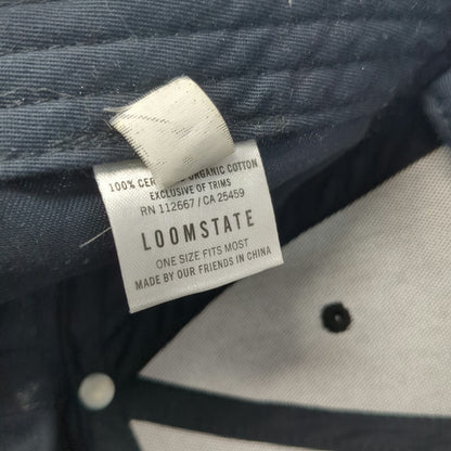 Loomstate Chipotle Baseball Cap Black One Size Organic Cotton Strapback Hat