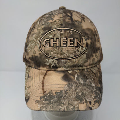 Gheen Irrigation Works Strapback Hat Camo One Size King's KC Caps