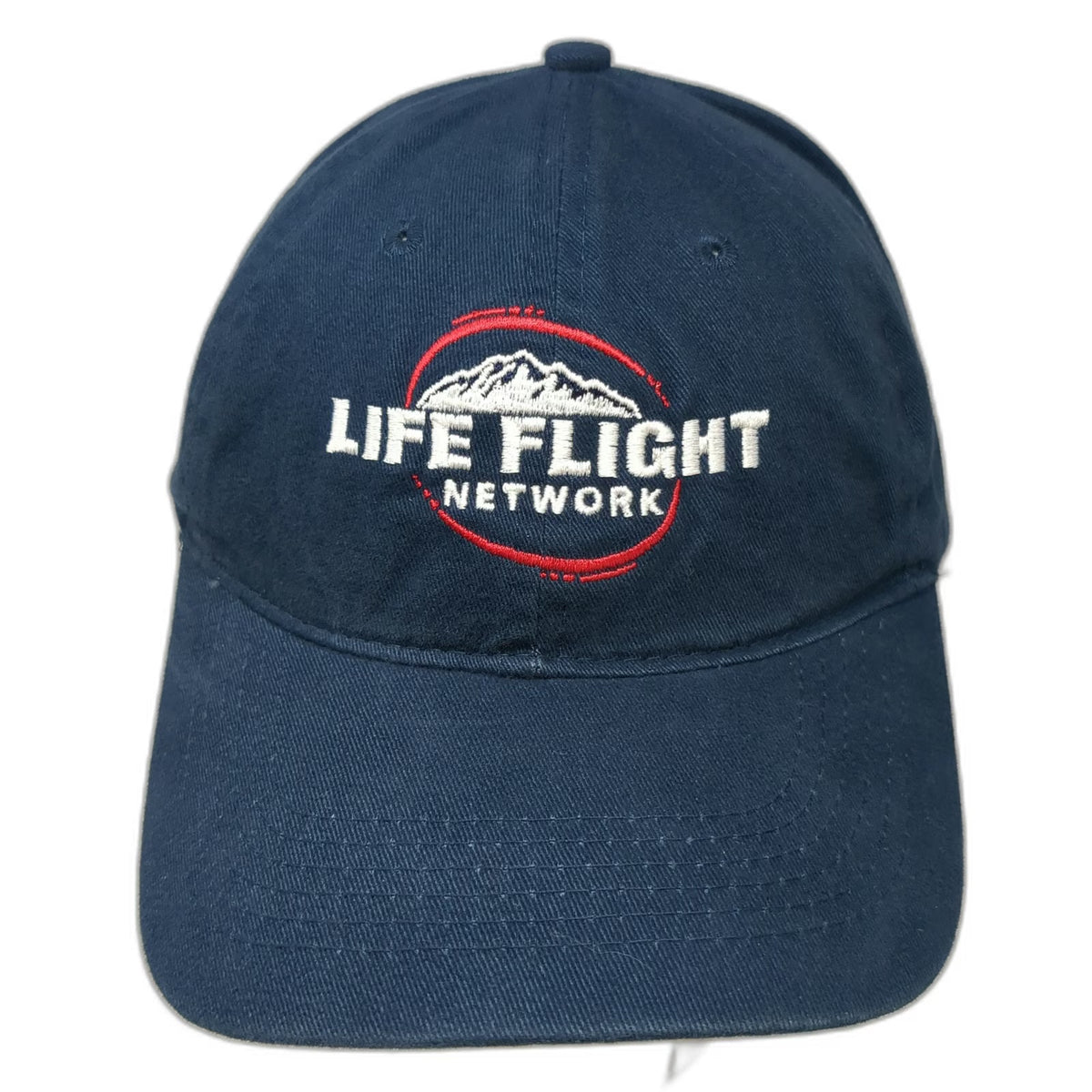 Port & Company Baseball Cap Blue One Size Life Flight Network Slideback Hat