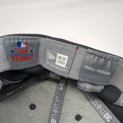 New Era MLB San Francisco Giants Baseball Cap Gray Orange M 39THIRTY Stretch