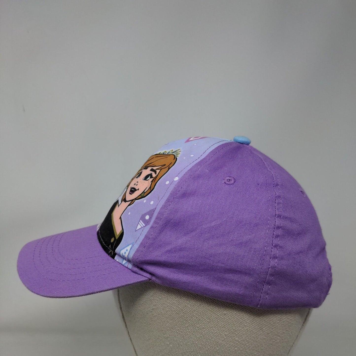 Frozen II Snapback Hat Multicolor OSFM Adjustable Vented Holes 5 Panel Disney
