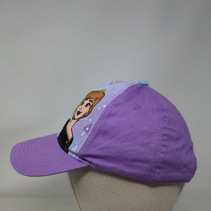 Frozen II Snapback Hat Multicolor OSFM Adjustable Vented Holes 5 Panel Disney