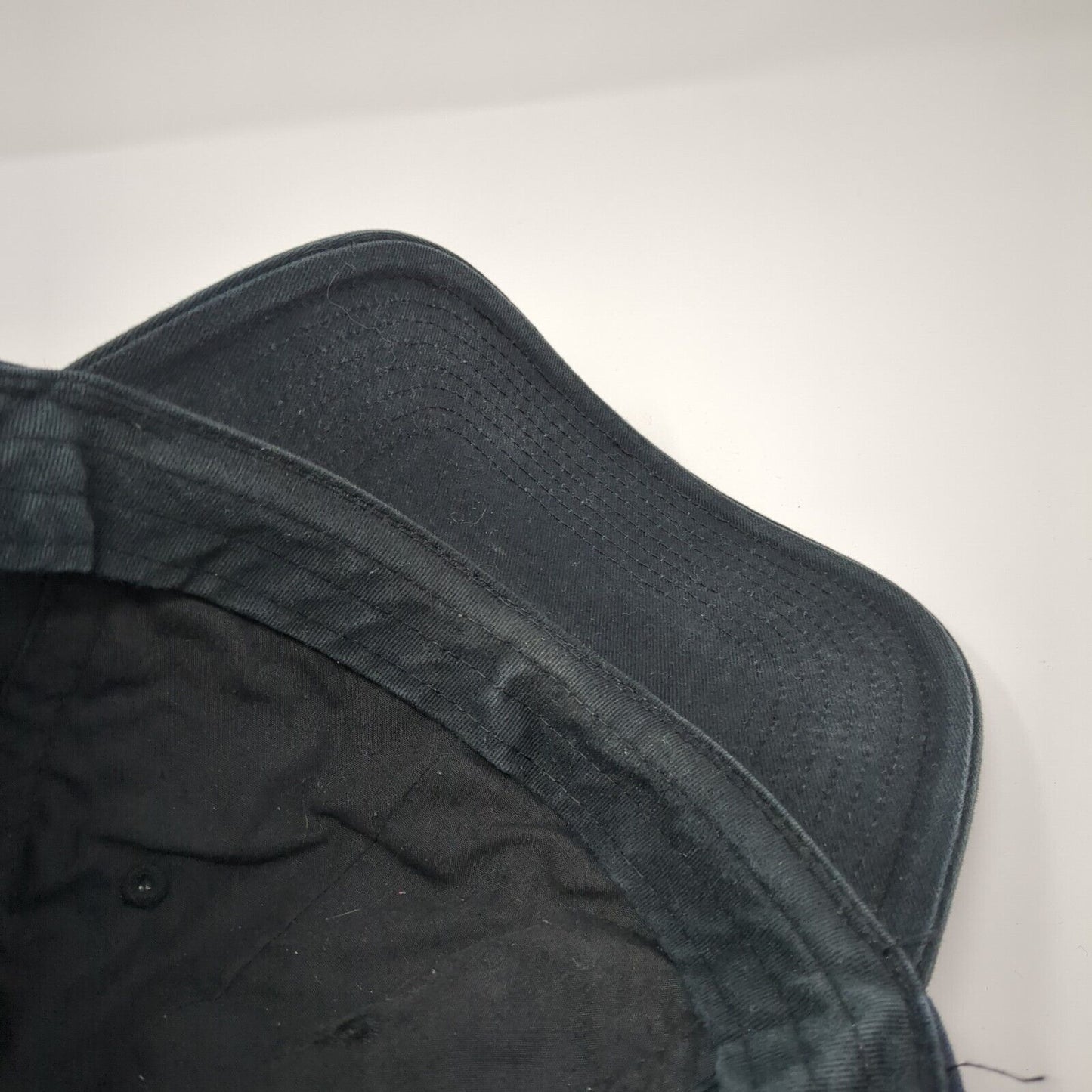 Nike Slideback Baseball Cap Black OS Adjustable Embroidered Heritage86 Cotton