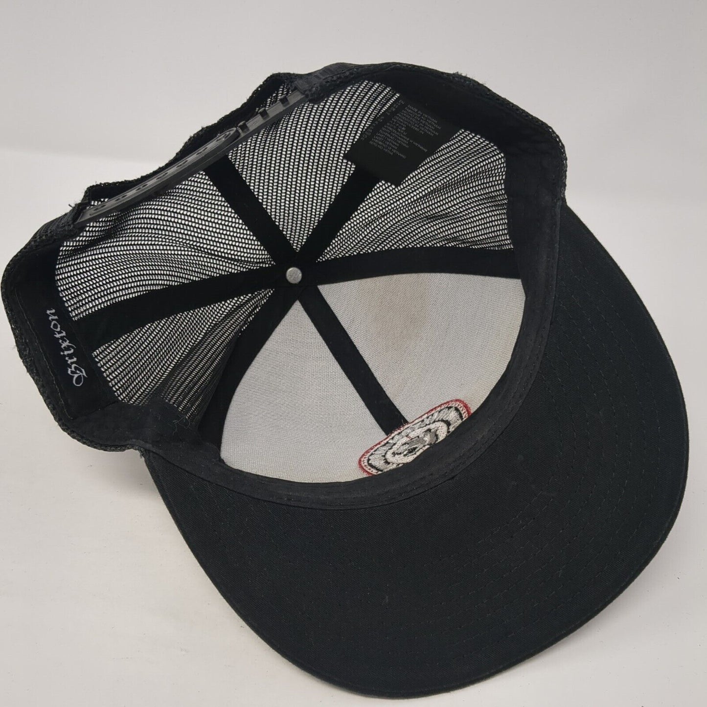 Brixton Mfg. Company Trucker Hat Black One Size Adjustable Mesh Back 6 Panel