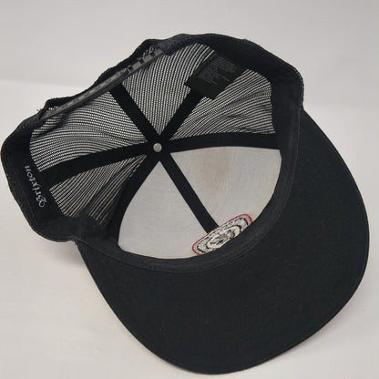 Brixton Mfg. Company Trucker Hat Black One Size Adjustable Mesh Back 6 Panel