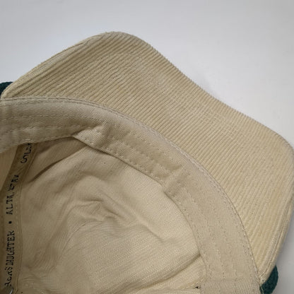 Goldminer's Daughter 5 Panel Beige One Size Hat Corduroy Rope Skiing Mountain