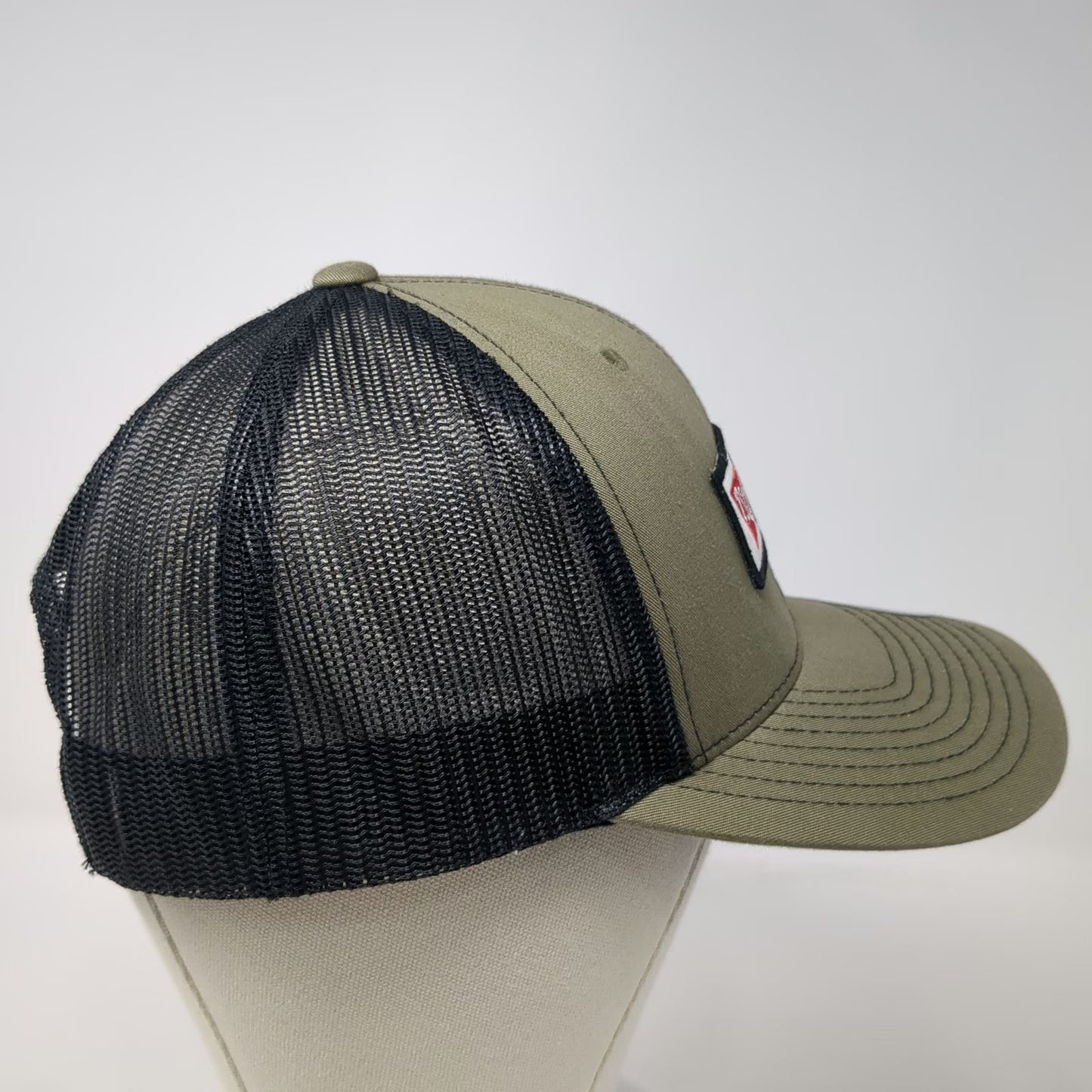 Yupoong Trucker Hat Green Black One Size Tractor Supply Co Patch Mesh Snapback