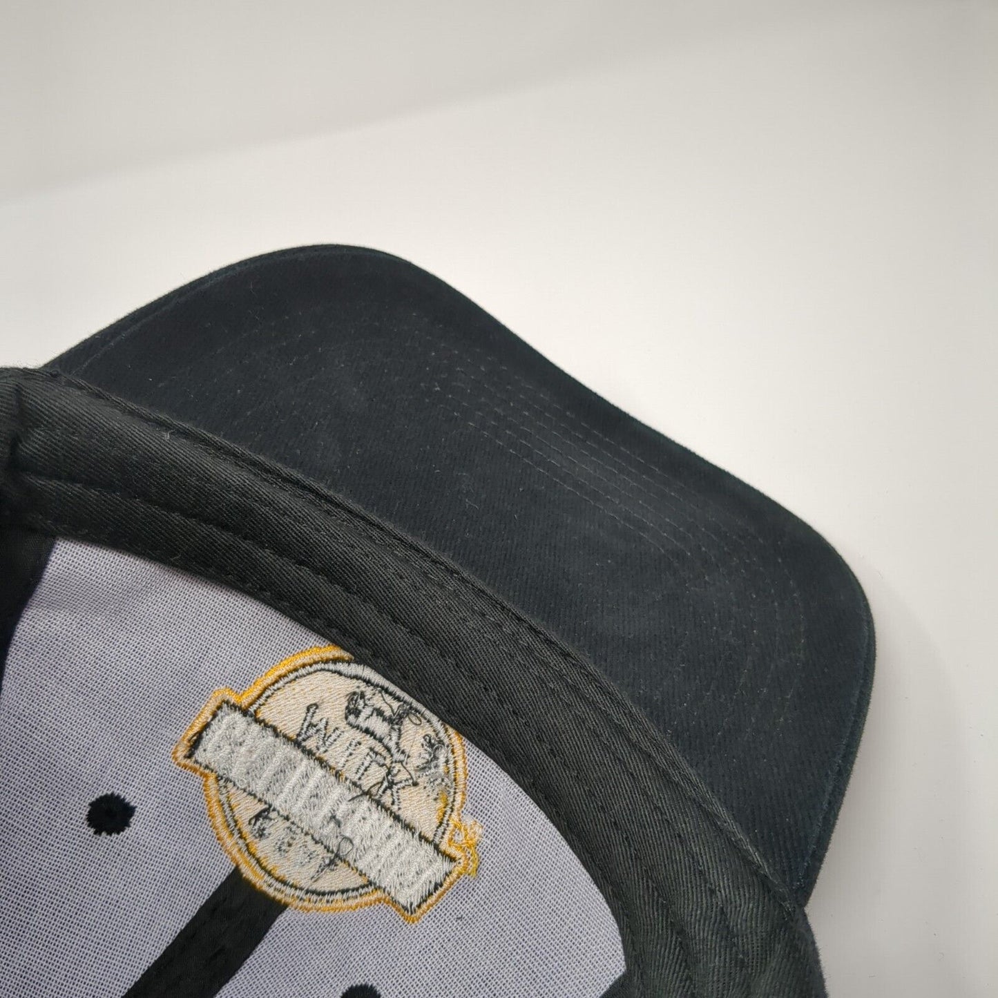 Real California Milk Slideback Hat Black OS Adjustable Embroidered 6 Panel