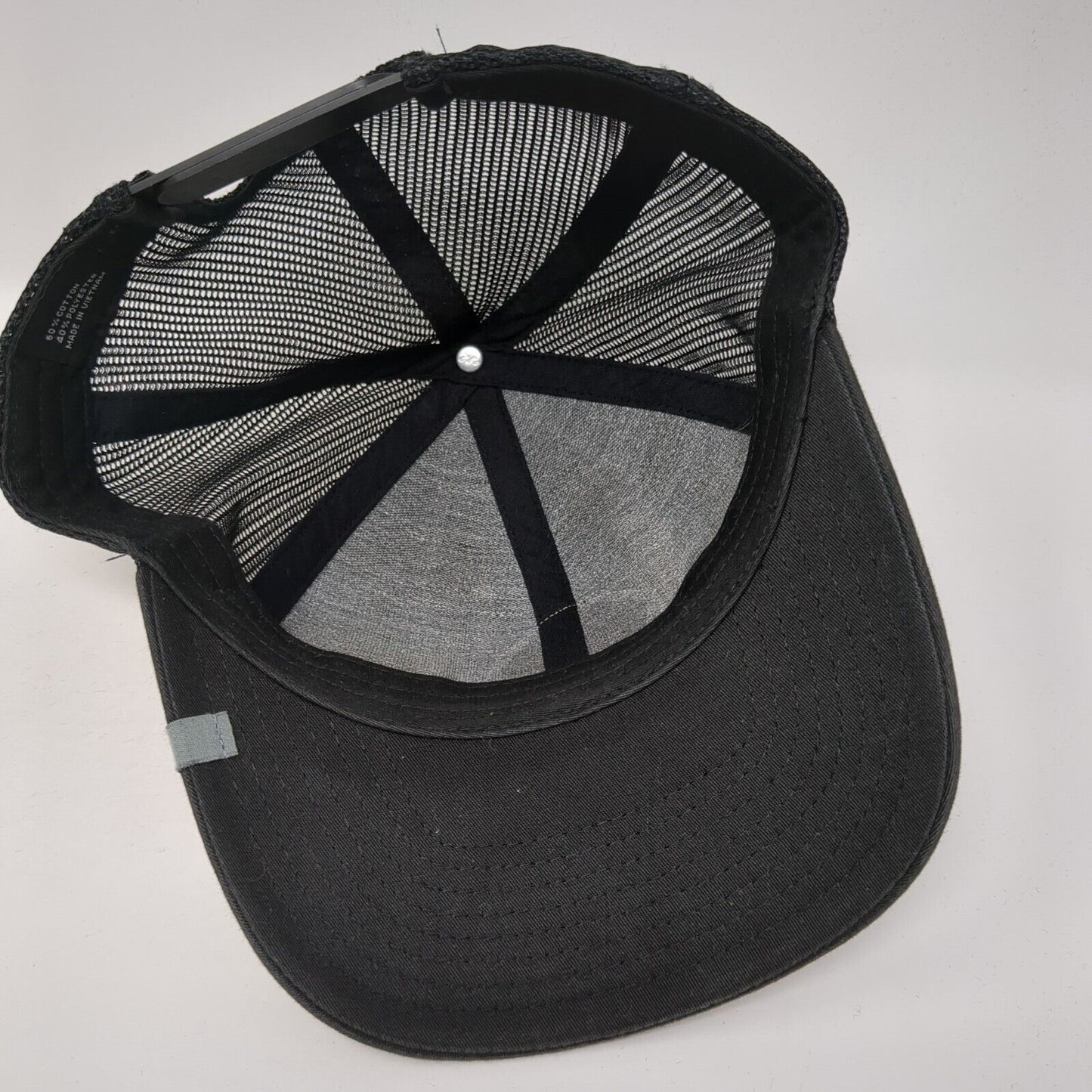 2007 Invitational Boise ID Hillcrest Snapback Hat Black OS Adjustable Mesh Back