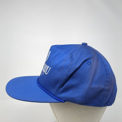 Horseshu Hotel & Casino Jackpot Nevada Snapback Hat Blue OS Adjustable Rope
