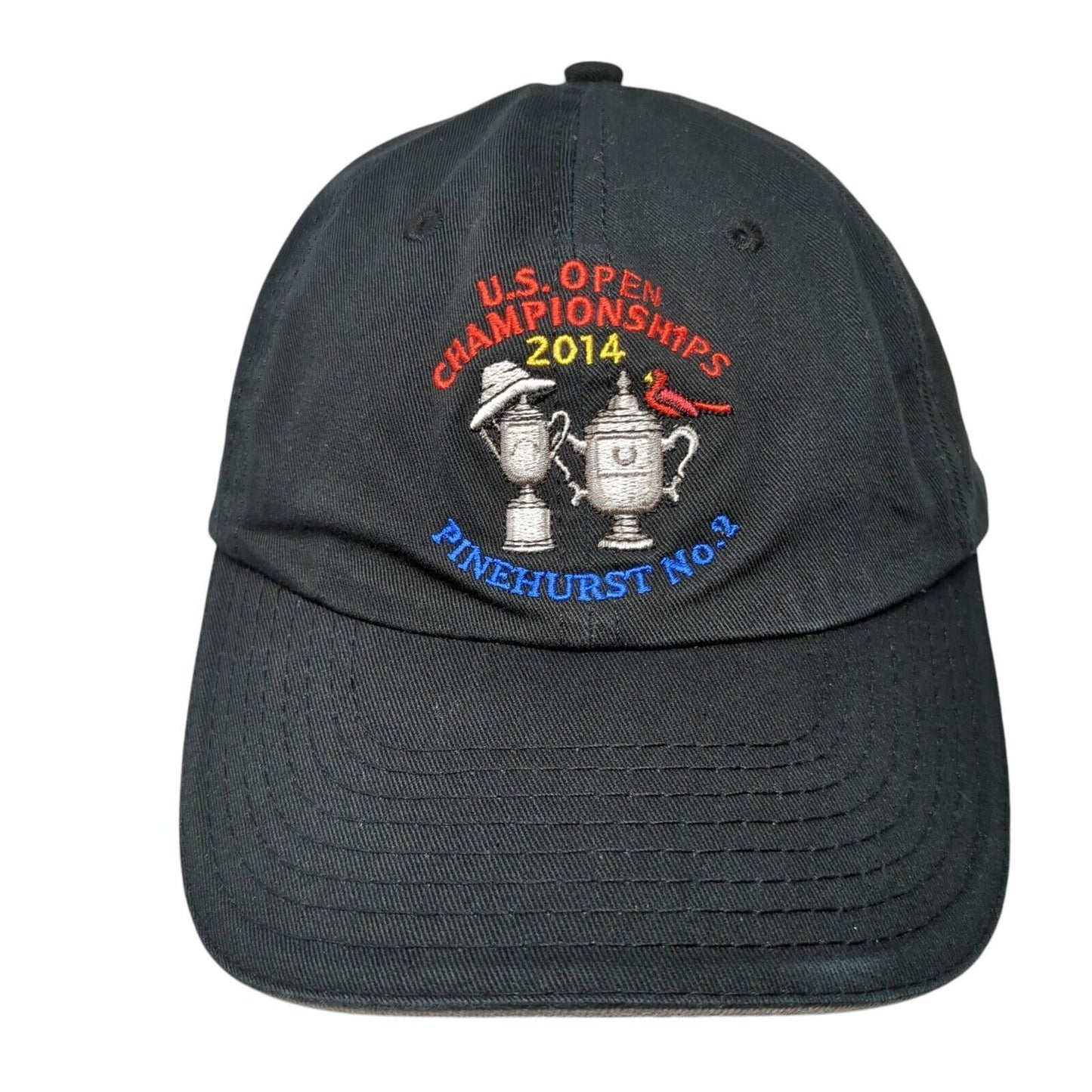 US Open Championship 2014 Pinehurst No. 2 USGA Member Slideback Hat Black OS