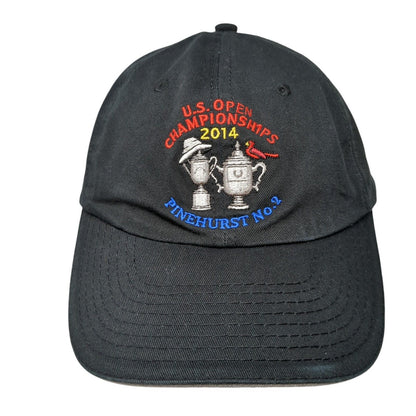 US Open Championship 2014 Pinehurst No. 2 USGA Member Slideback Hat Black OS