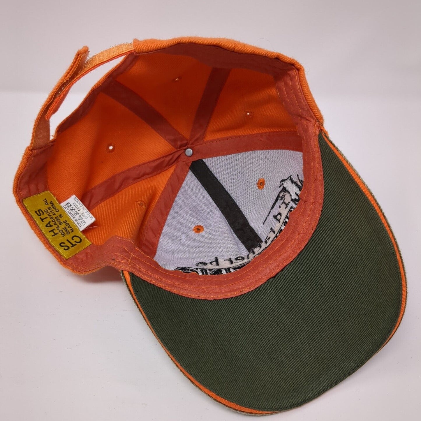 I'd Rather Be Hunting Strapback Hat Camouflage 58cm Adjustable Embroidered CTS