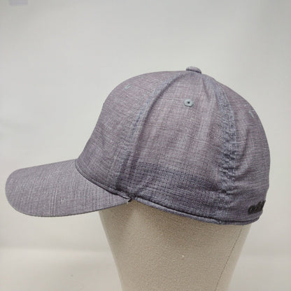 Adidas Climacool Fitted Hat Gray L/XL Embroidered Tree Vent Holes
