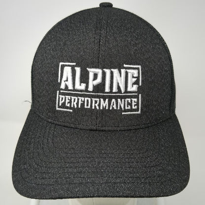 Pacific Headwear Trucker Hat Black One Size Alpine Performance Snapback Mesh