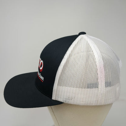 Pacific Headwear Trucker Hat Black One Size Mesh Back Snapback Oneto Metal Corp