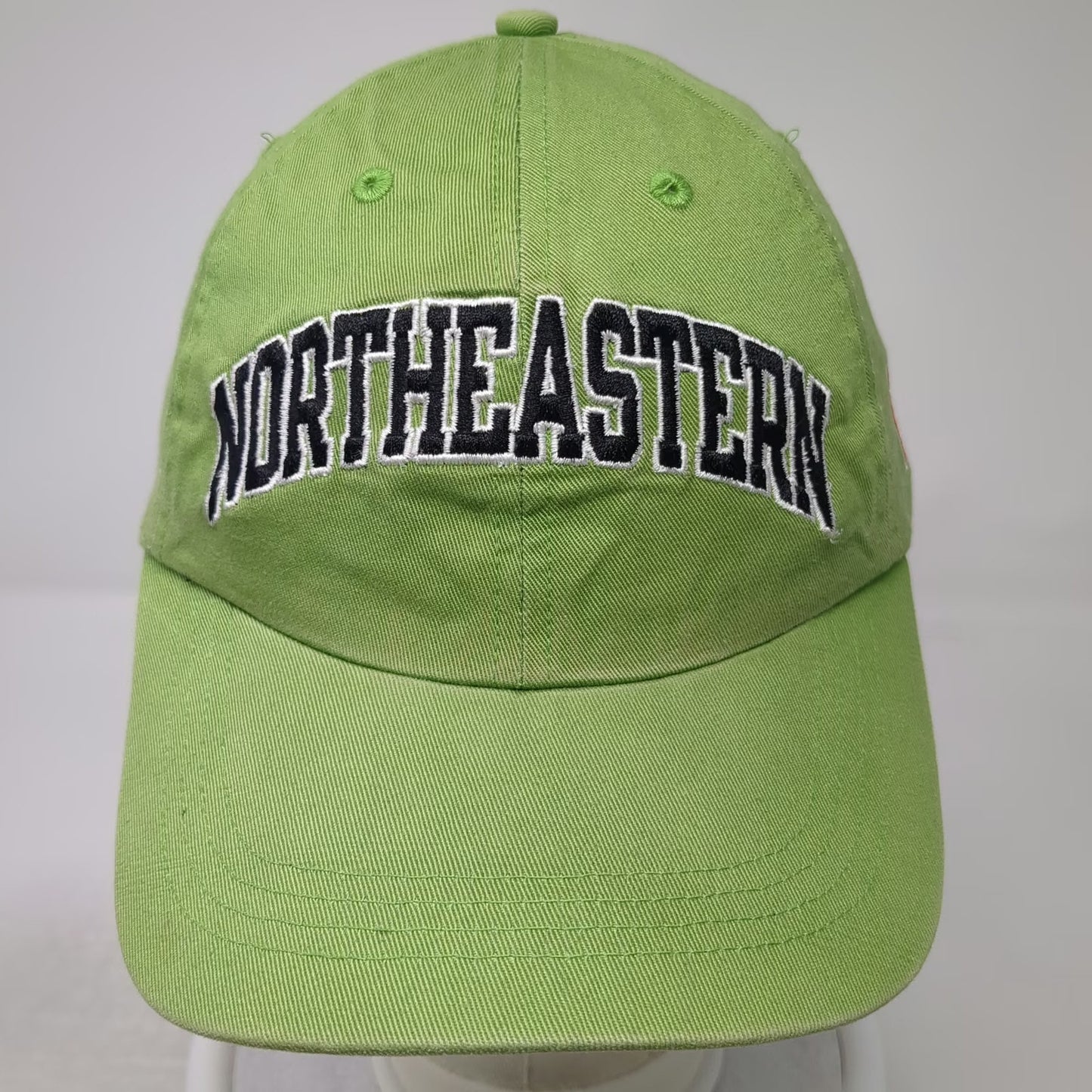 Champion Northeastern Huskies NCAA Green One Size Cap Hat Embroidered Slouch Paw