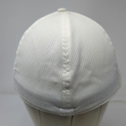 Under Armour Baseball Cap White XL Musgrove Engineering ISO-CHILL Stretch Hat