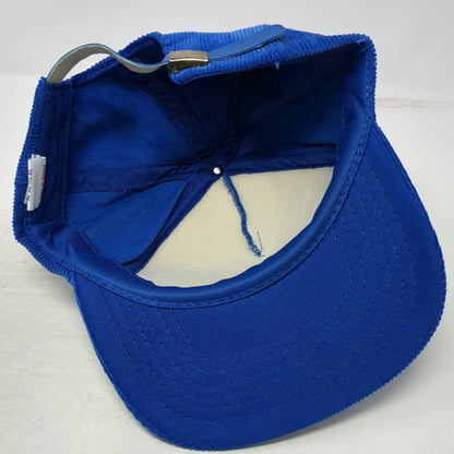 Sportcap 5 Panel Blue One Size Hat Executive Hangar Boise Idaho Corduroy