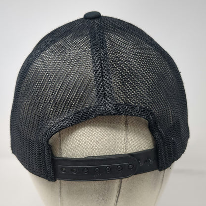 Yupoong Trucker Hat Black One Size Mesh Snapback Milestar Tires Logo Adjustable