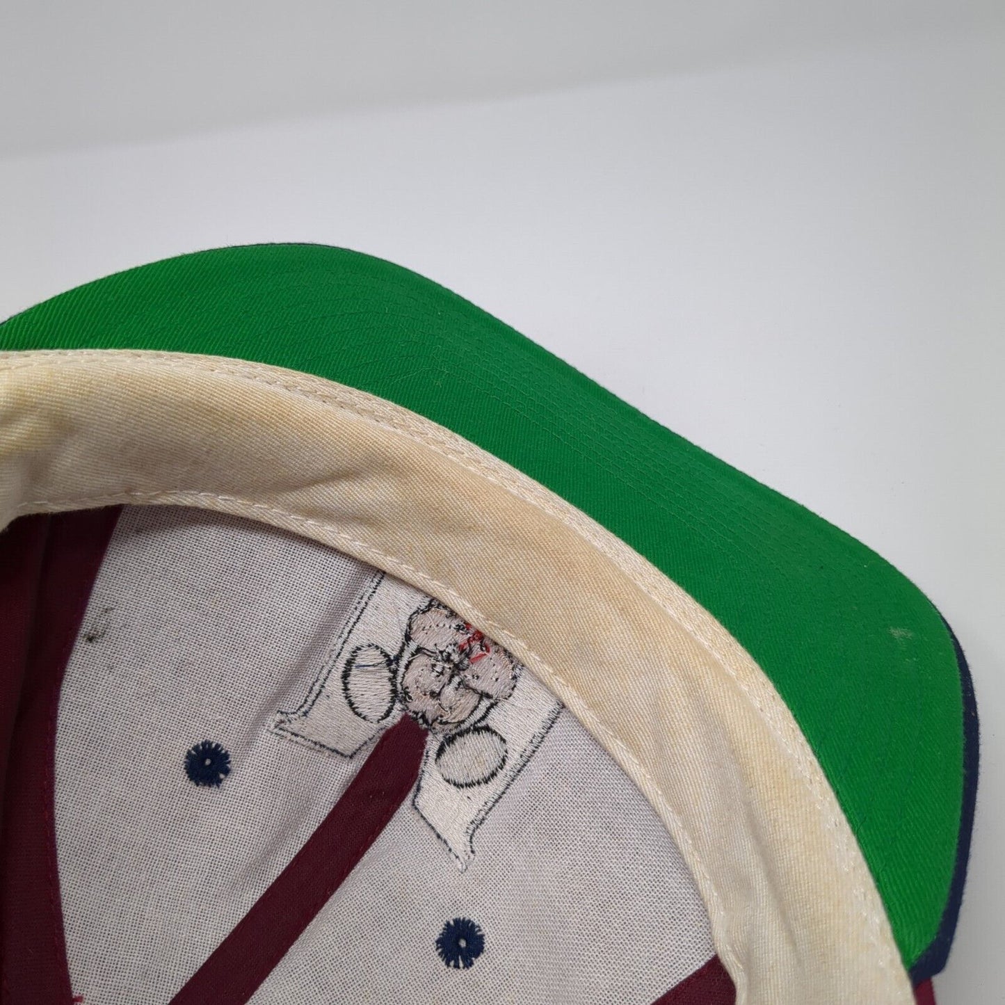 Mickey Mouse Snapback Hat Multi One Size Colorblock Goofy's Hat Co.