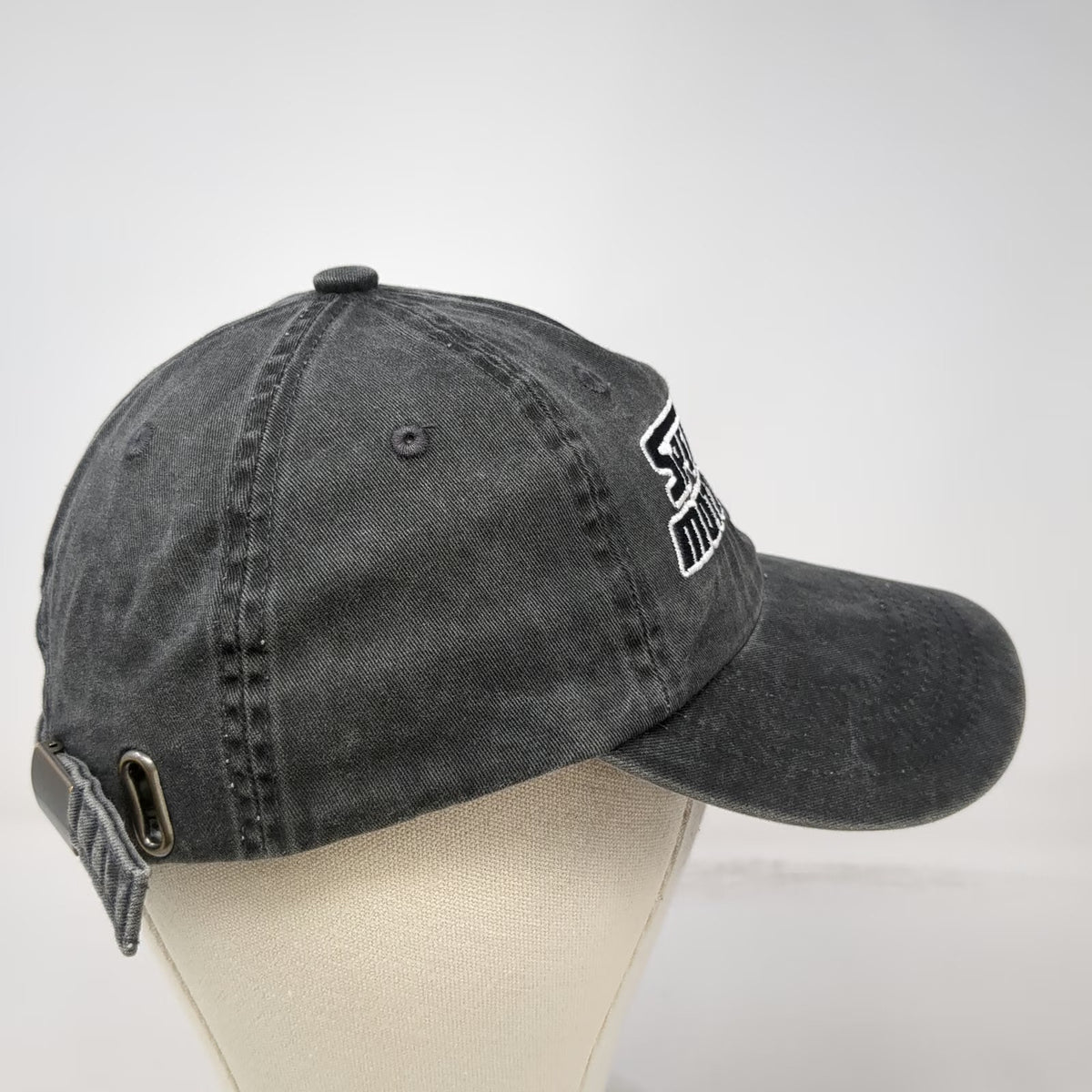 Port Authority Baseball Cap Gray One Size Speed Sense Motorsports Washed Hat