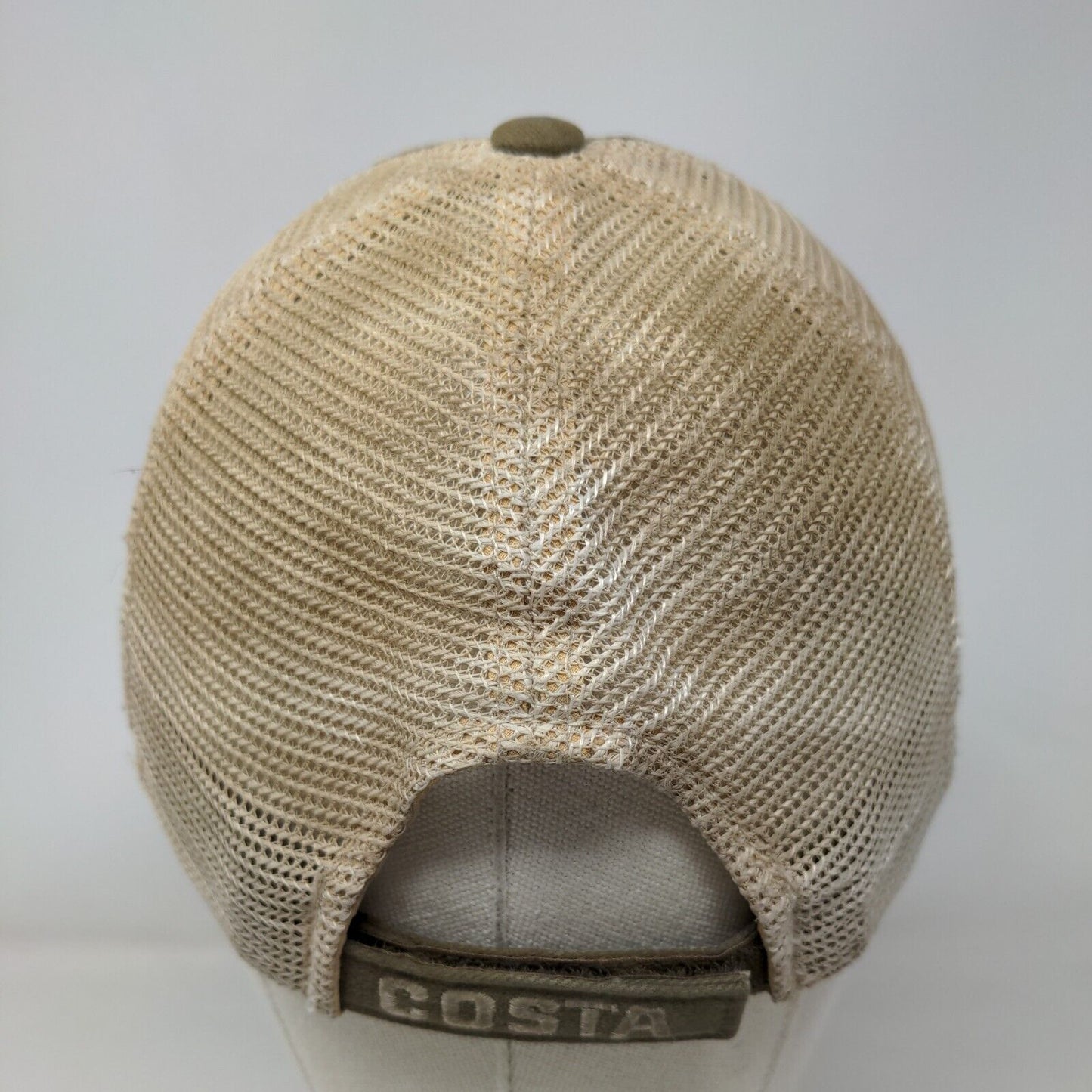 Costa Del Mar Strapback Mesh Back Trucker Hat Multi One Size Embroidered
