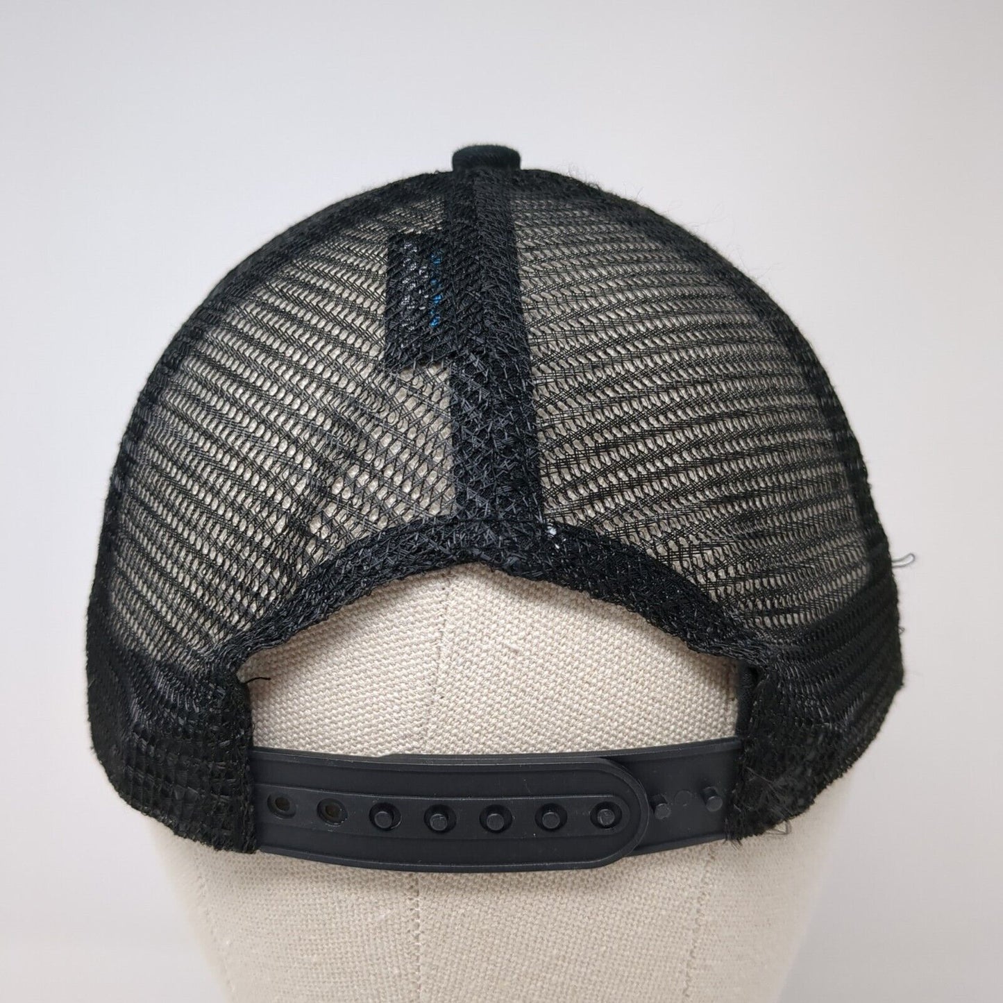 Fly Racing Snapback Mesh Back Trucker Hat Black One Size Colorblock