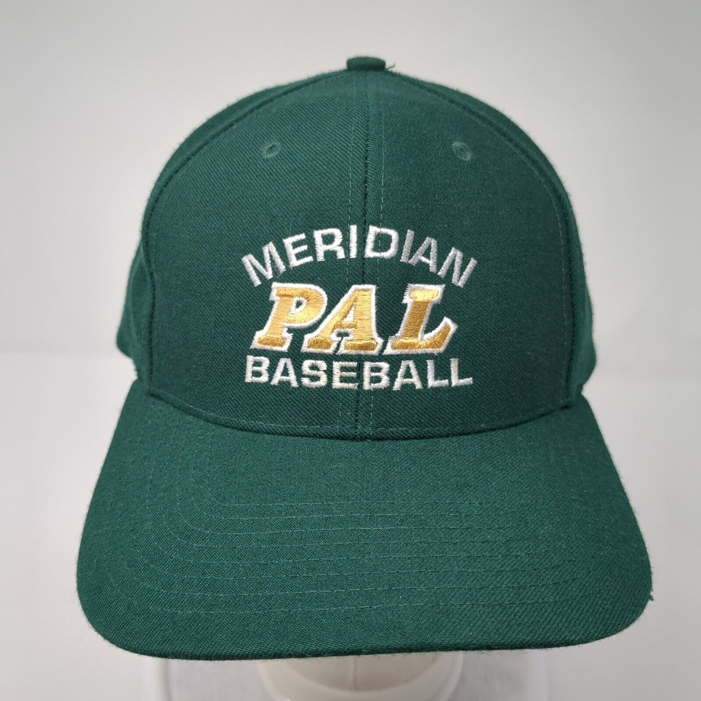 Meridian PAL Baseball Snapback Hat Green Large Adjustable Richardson