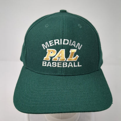 Meridian PAL Baseball Snapback Hat Green Large Adjustable Richardson