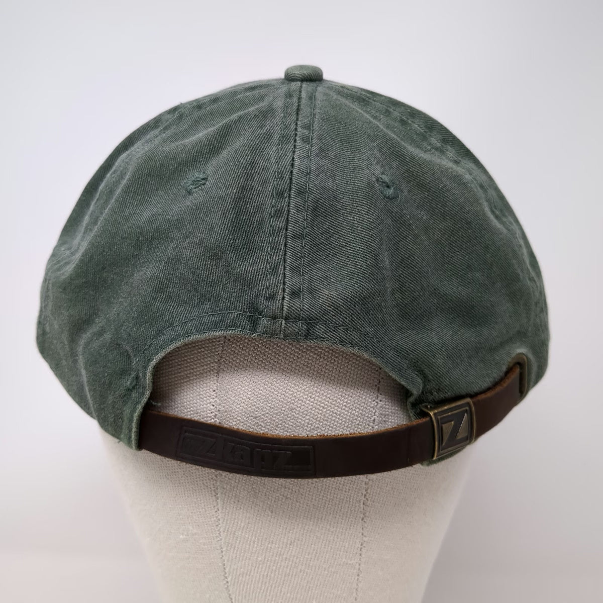 Zkapz Baseball Cap Green One Size Bite Me Mosquito Embroidered Leather Strap Hat