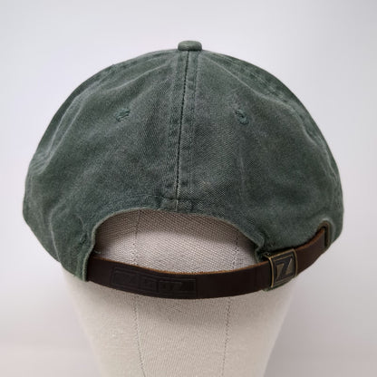 Zkapz Baseball Cap Green One Size Bite Me Mosquito Embroidered Leather Strap Hat