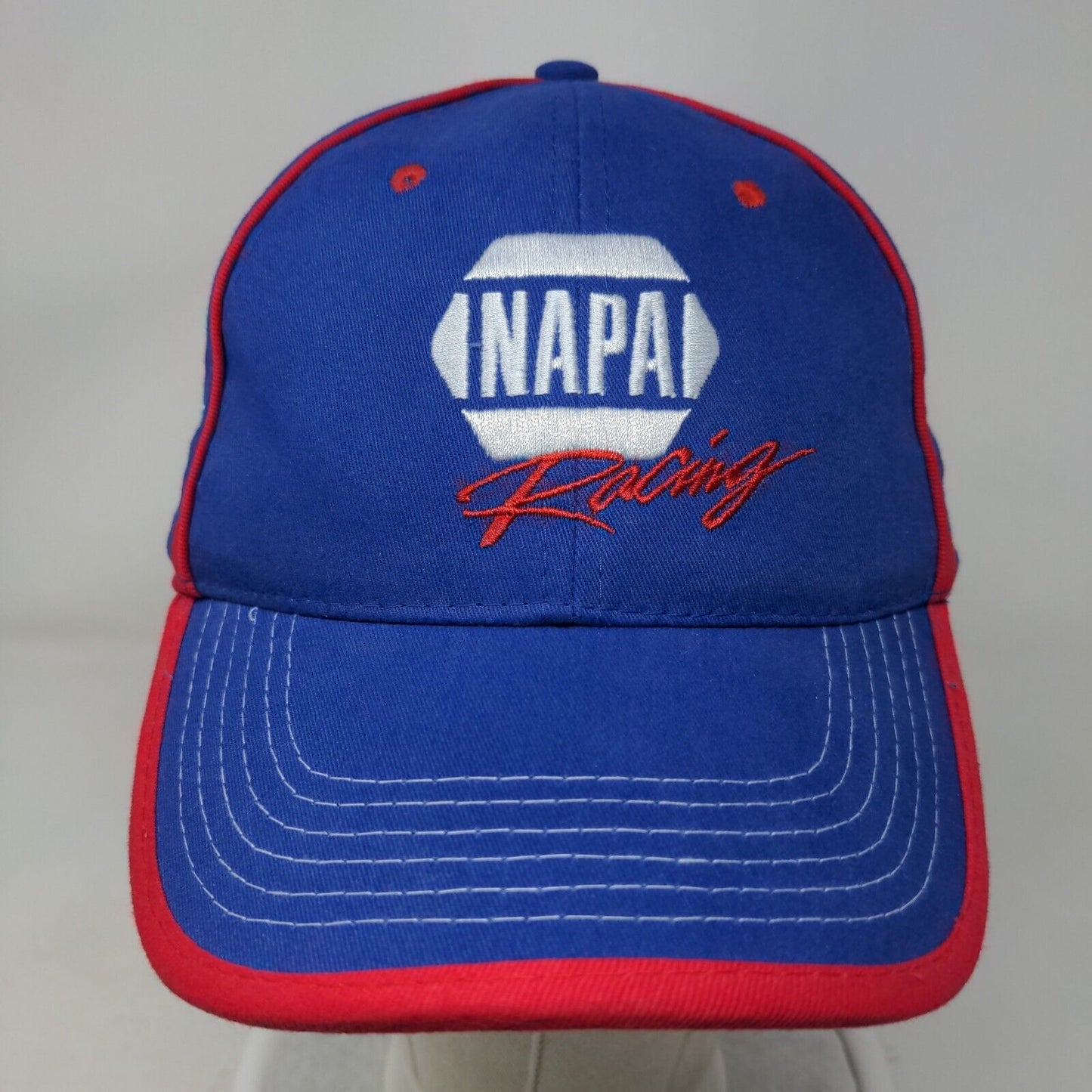 NAPA Racing Strapback Hat Blue Chase Elliot #24 Ron Capps #28 Embroidered Logo