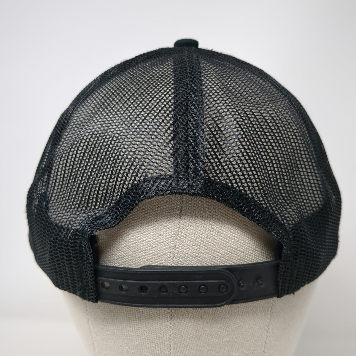 Port Authority Trucker Hat Black One Size Harvey Windows Doors Mesh Snapback