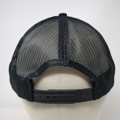 Port Authority Trucker Hat Black One Size Harvey Windows Doors Mesh Snapback