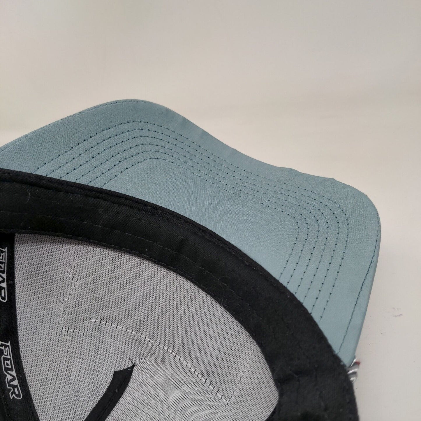 Summer Jam Snapback Hat Blue OSFM Adjustable Breathable 6 Panel Rope Foar