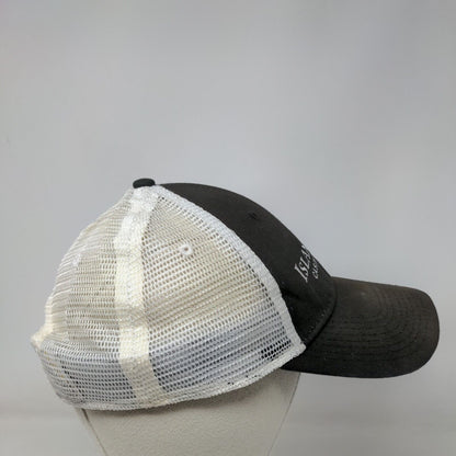 Island View Casino Resort Snapback Mesh Back Trucker Hat Black OSFM Dome