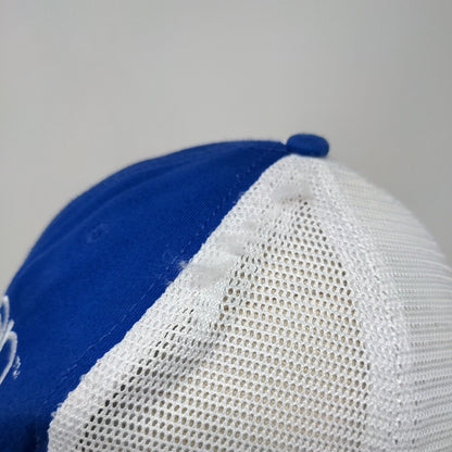 4Ocean Snapback Mesh Back Trucker Hat Blue One Size Colorblock