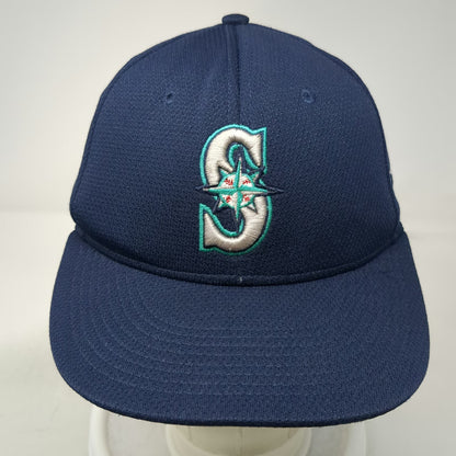 Seattle Mariners MLB OC Sports Baseball Cap Hat Blue One Size Strapback Compass