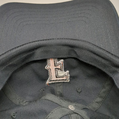 Under Armour Baseball Cap Black Orange White OSFM Slideback Letter F Logo Hat