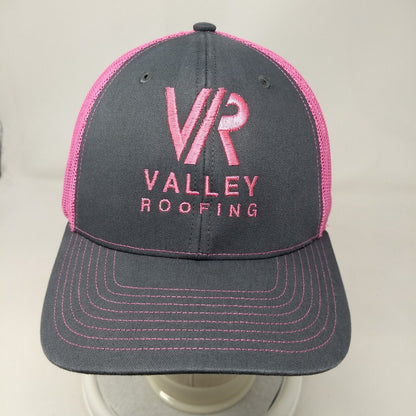 VR Valley Roofing Snapback Trucker Hat Multi OSFA Mesh Back Embroidered